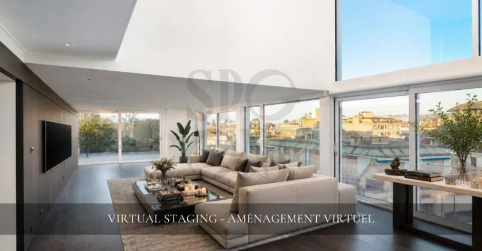 Prestigieux triplex avec vues imprenables sur le lac et les Alpes