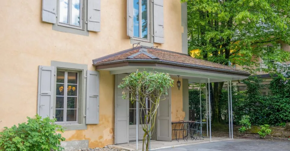 Domaine Mercier, une maison de maître du XVIIIe dans son parc de 4'000m2