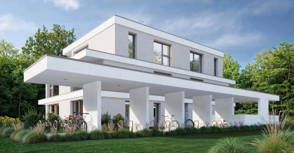 Appartement de standing dans un quartier résidentiel prisé