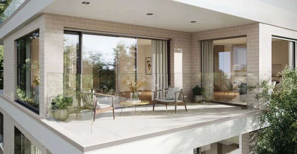 Appartement de standing dans un quartier résidentiel prisé