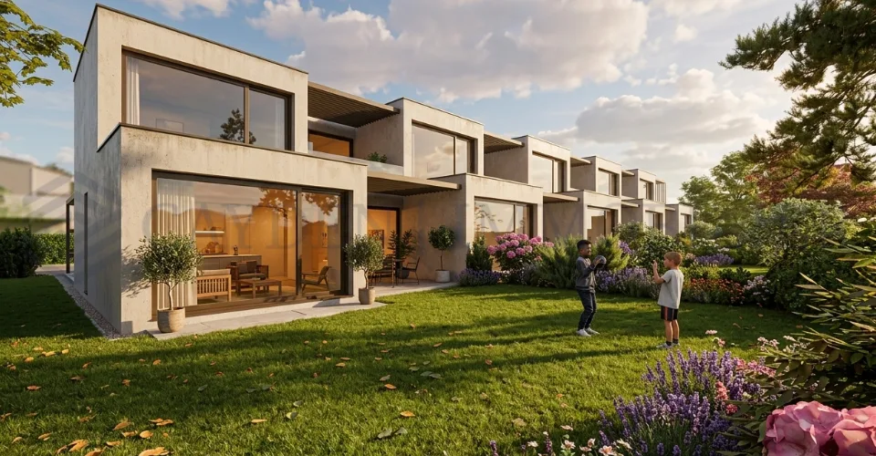 Villa B : Villa neuve contemporaine HPE