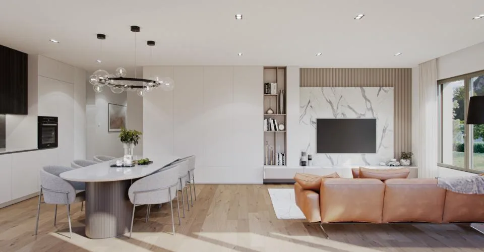 Appartement de standing avec grand jardin et terrasse