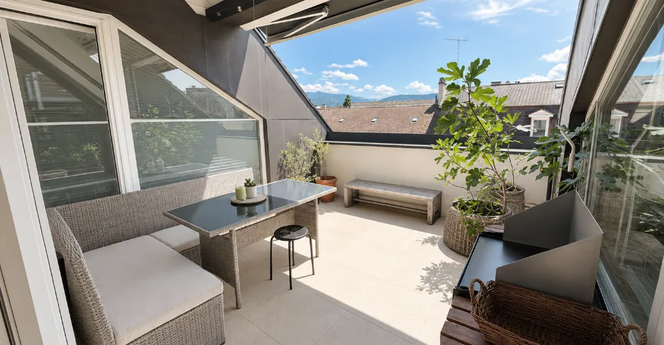 Immeuble mixte de rendement avec restaurant et 6 appartements