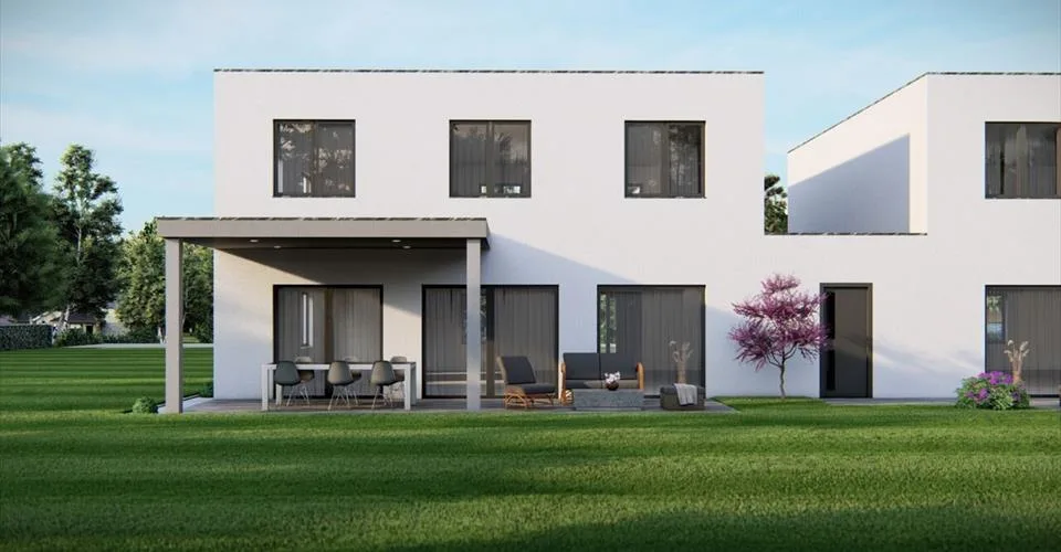 Superbe villa mitoyenne à vendre à Courtedoux