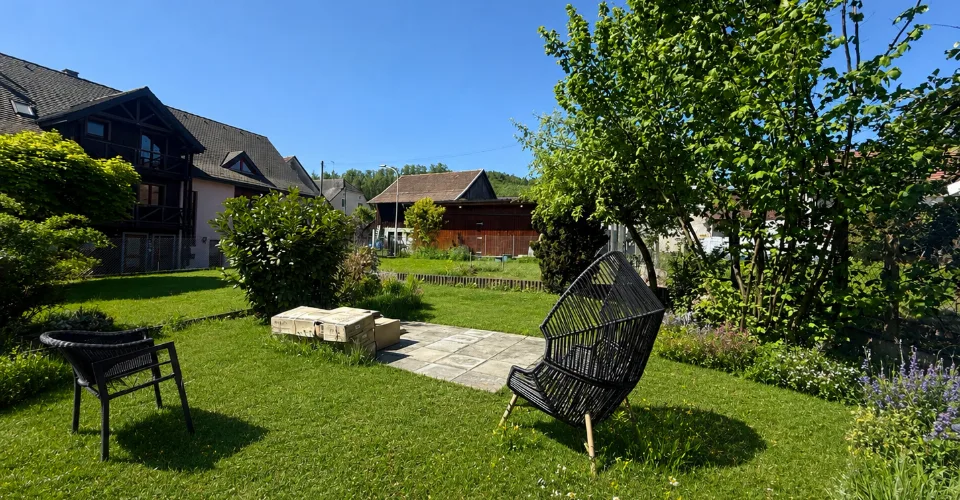 Appartement style chalet sur Courtemaîche - 2,5 pièces