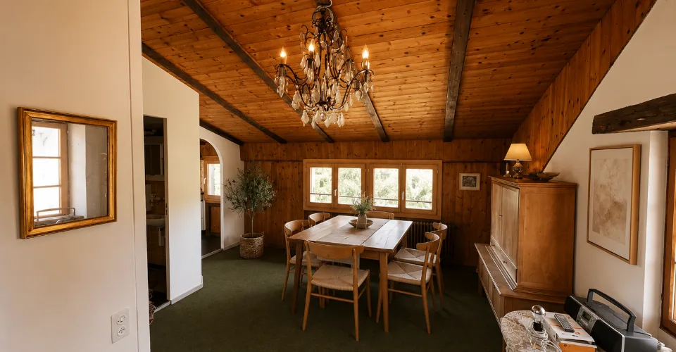 Appartement style chalet sur Courtemaîche - 2,5 pièces