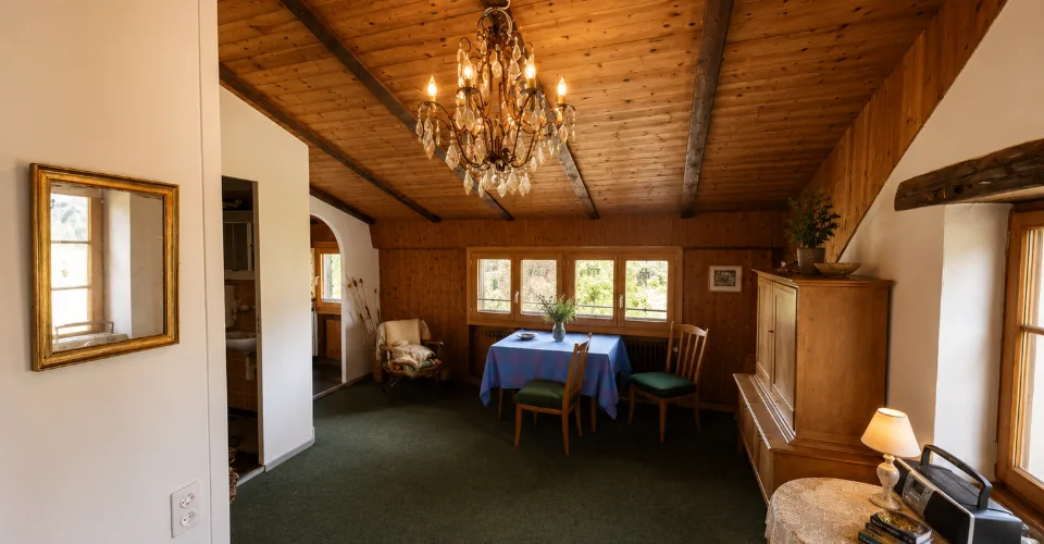 Appartement style chalet sur Courtemaîche - 2,5 pièces