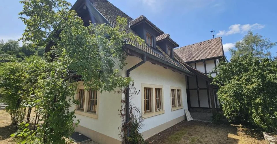 À vendre à Asuel maison de maître de 9.5 pièces terrain de 2'747 m²