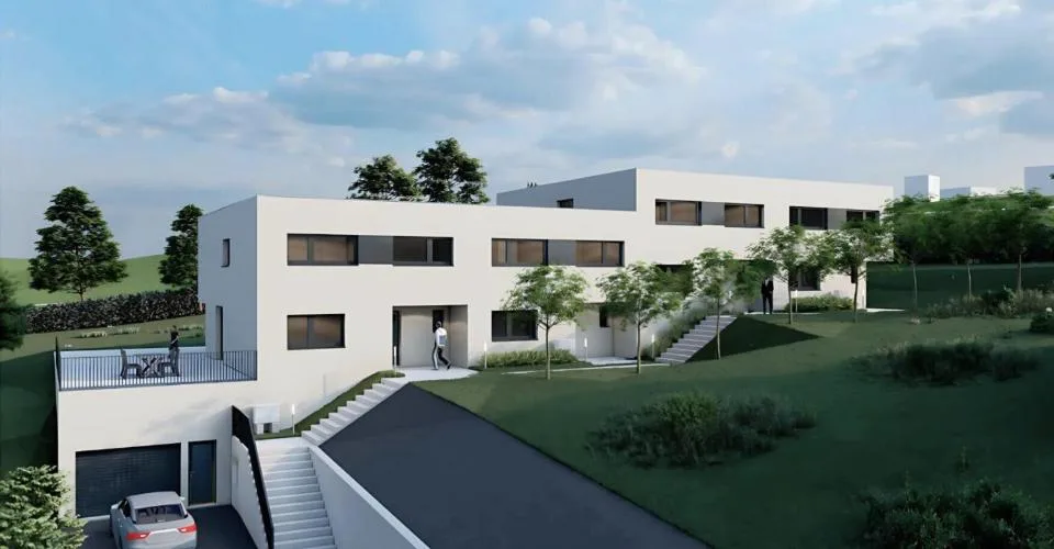 À vendre au Noirmont villa mitoyenne moderne de 5.5 pièces