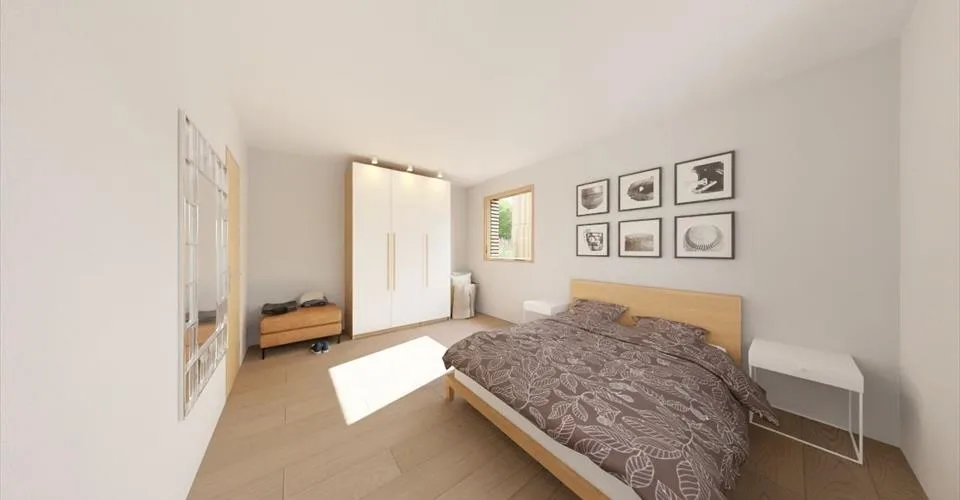 À vendre au rez appartement neuf de 2.5 pièces à Rocourt