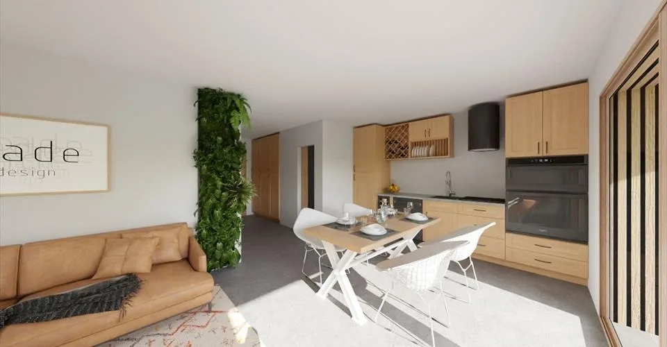À vendre au rez appartement neuf de 2.5 pièces à Rocourt