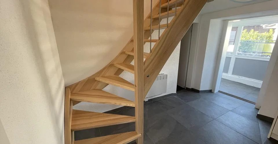 Maison rénovée dans une impasse du hameau de Mormont