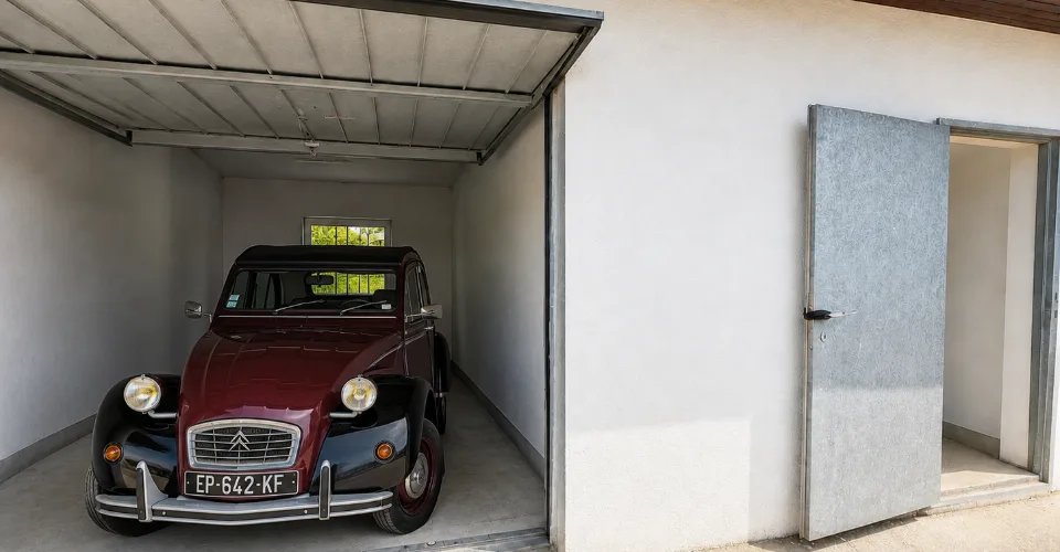 Opportunité unique de 2 maisons mitoyennes avec jardin, terrasse, cave voûtée et garages à Grandfontaine