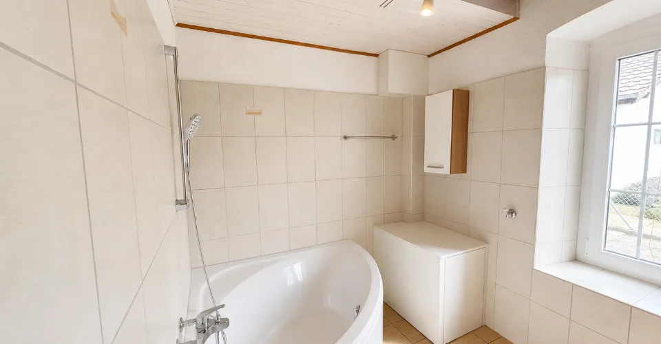 Opportunité unique de 2 maisons mitoyennes avec jardin, terrasse, cave voûtée et garages à Grandfontaine