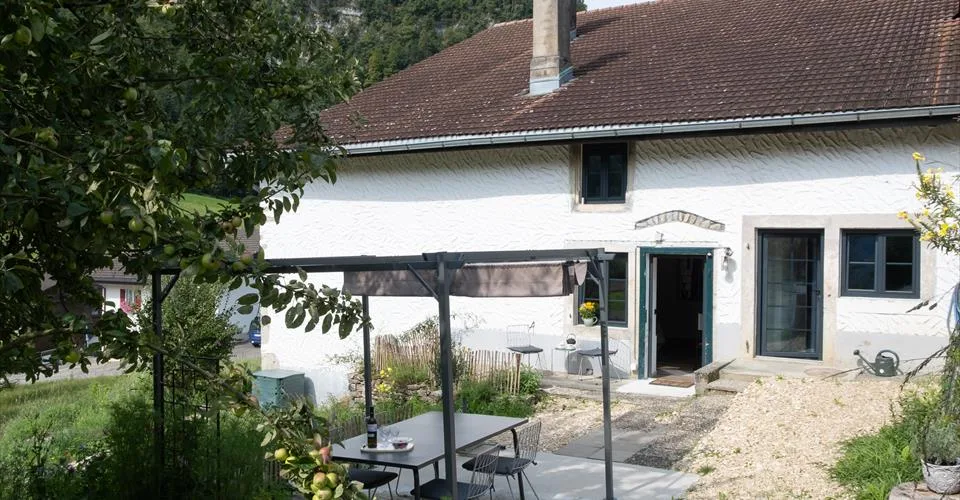 Objet rare – Propriété au bord des rives du Doubs située à Soubey