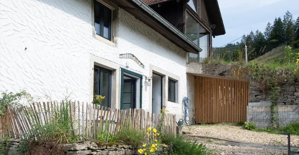 Objet rare – Propriété au bord des rives du Doubs située à Soubey
