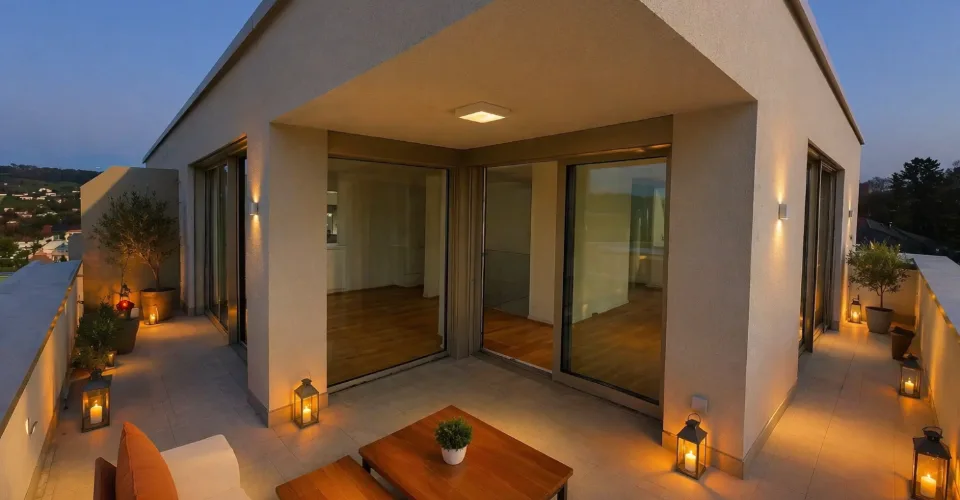 Magnifique duplex avec grande terrasse de 32 m² lumineux et moderne – Foto 4 von 13