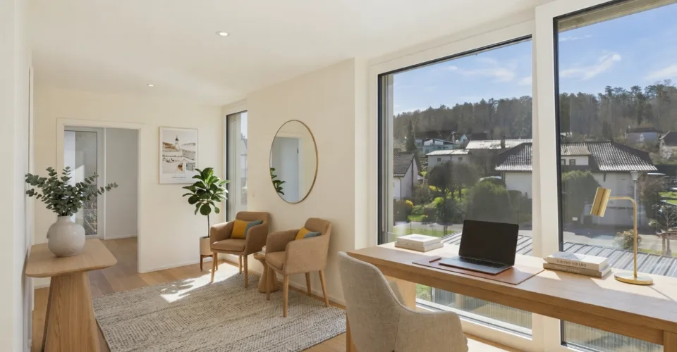 Magnifique duplex avec grande terrasse de 32 m² lumineux et moderne – Foto 9 von 13