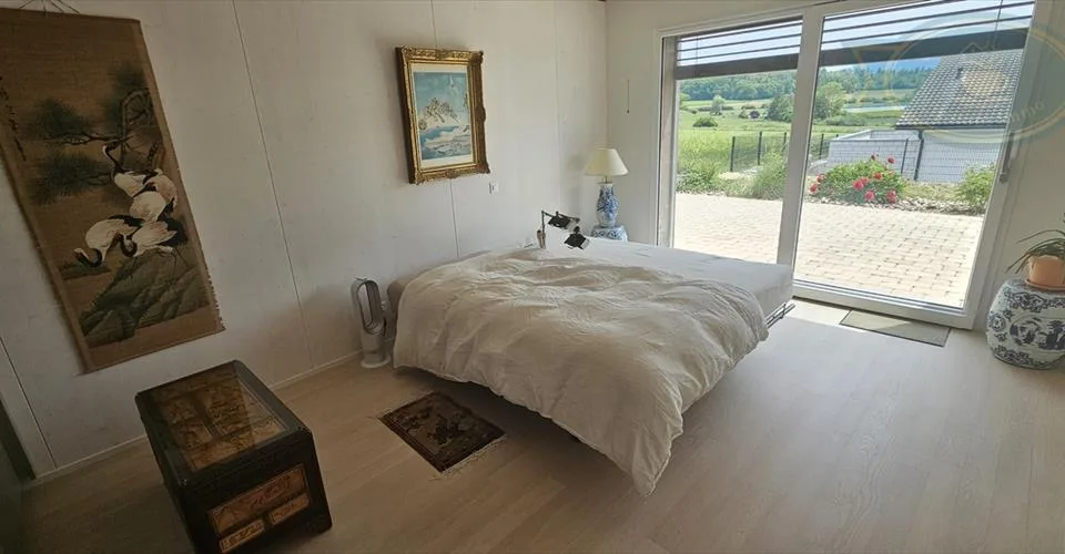 Maison de plain-pied moderne avec vue panoramique exceptionnelle