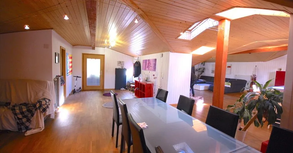 Magnifique maison de 2 grands et lumineux appartements.