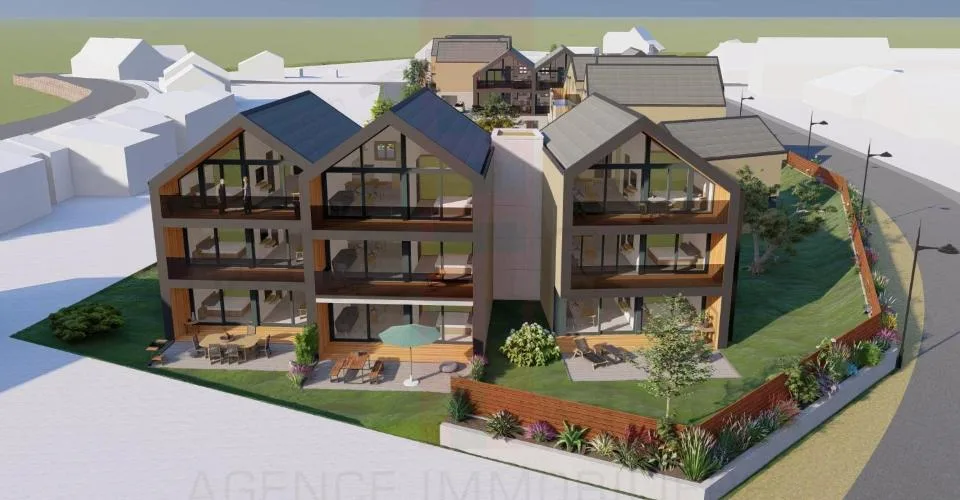 Projet de 46 appartements protégés et annexes à vendre.