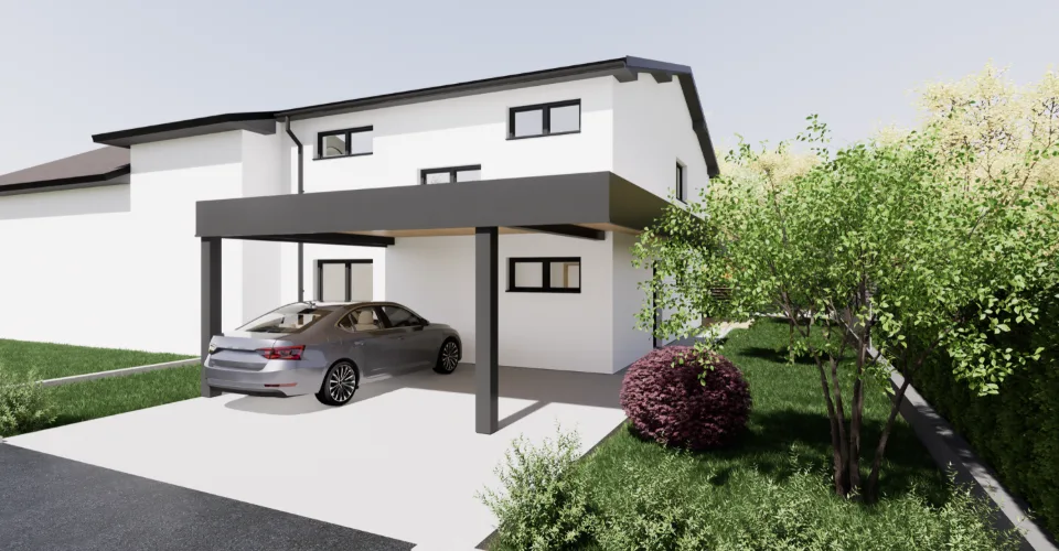 Villa mitoyenne neuve de 5.5 pces avec finitions au choix
