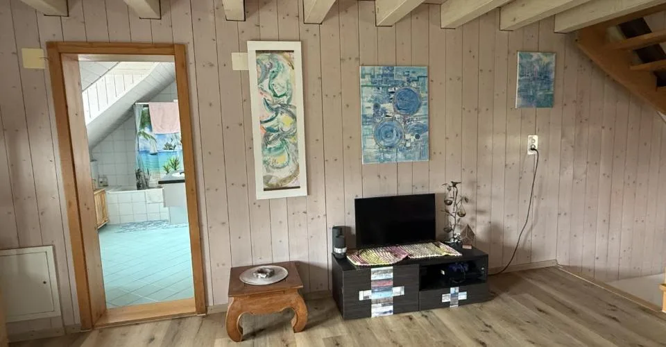 Charmant triplex sur 3 niveaux avec poêle à bois, terrasse et jardin – foto 10 di 13