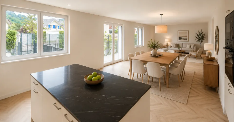 Maison fraîchement rénovée au coeur de Vicques – Foto 2 von 13