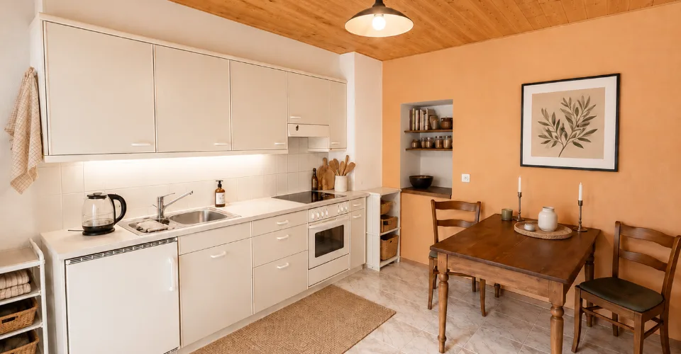 Charmant appartement 3,5 pièces de 85 m² avec poêle à bois — Prix attractif