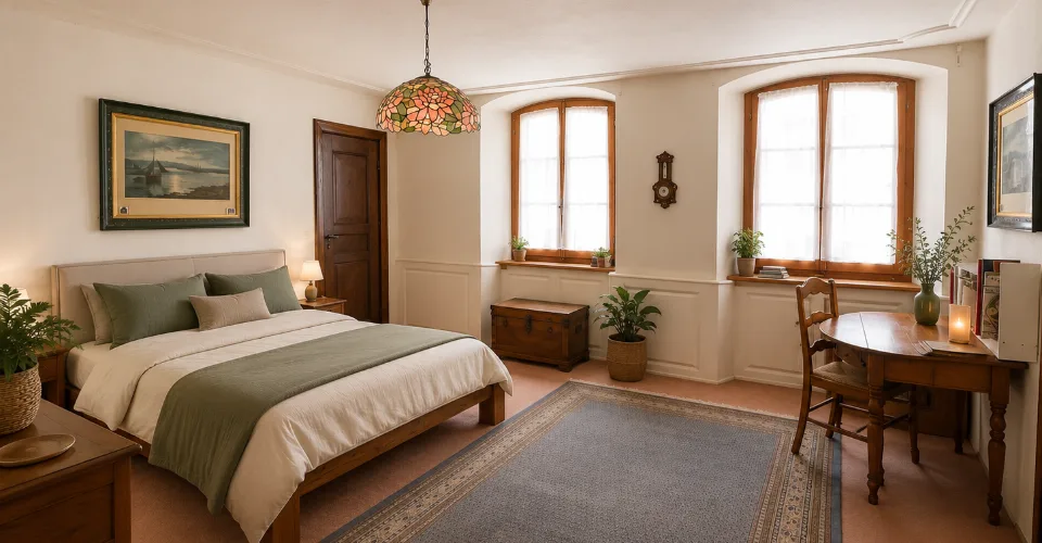 Charmant appartement 3,5 pièces de 85 m² avec poêle à bois — Prix attractif