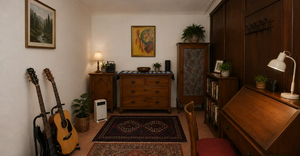 Charmant appartement 3,5 pièces de 85 m² avec poêle à bois — Prix attractif