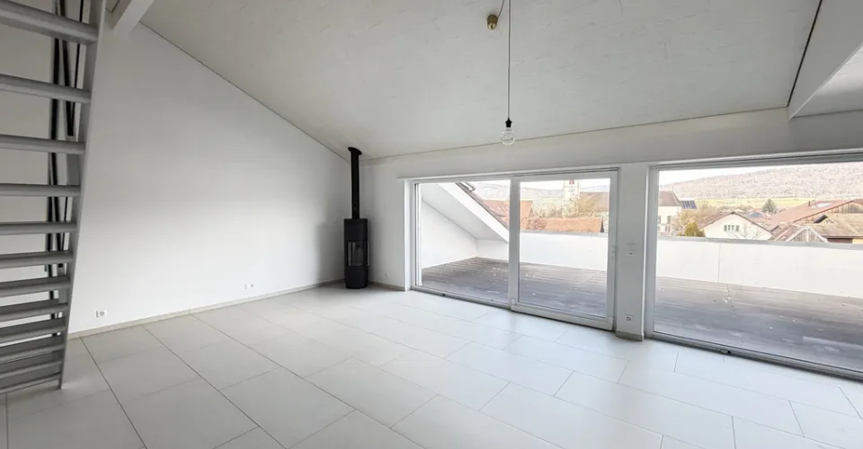 Appartement de standing avec mezzanine et terrasse