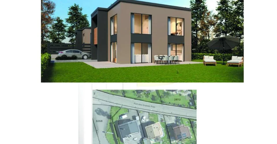 Maison individuelle moderne à Bassecourt neuve