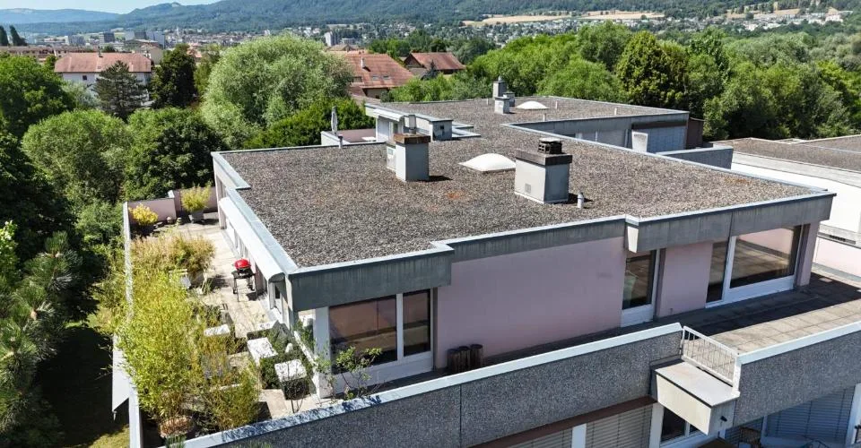 À vendre à Courroux attique de 6.5 pièces avec terrasse panoramique