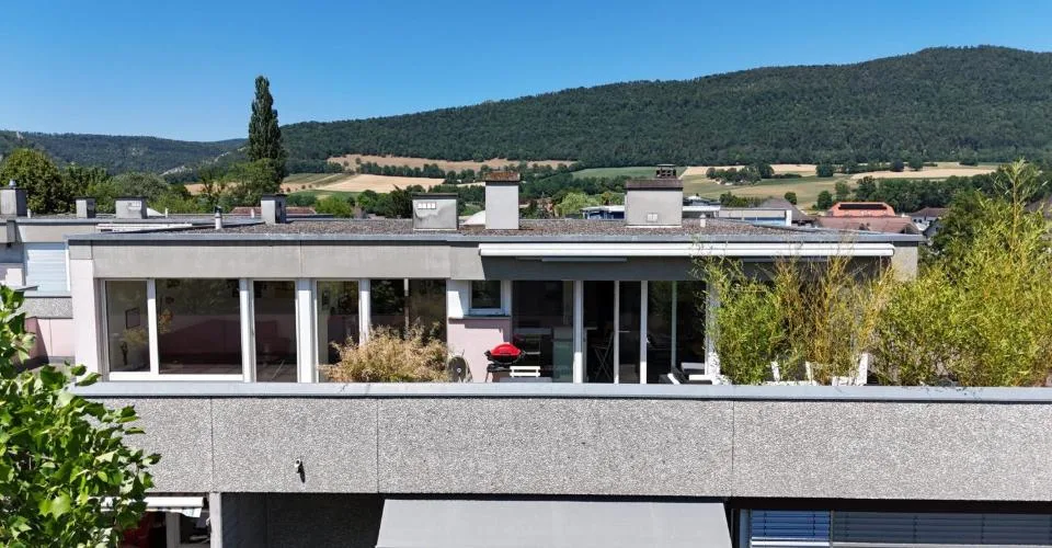 À vendre à Courroux attique de 6.5 pièces avec terrasse panoramique