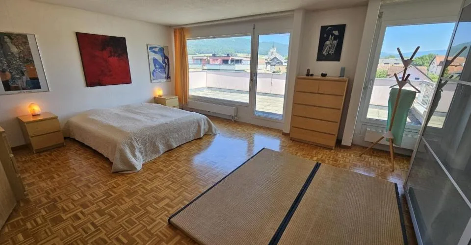 À vendre à Courroux attique de 6.5 pièces avec terrasse panoramique