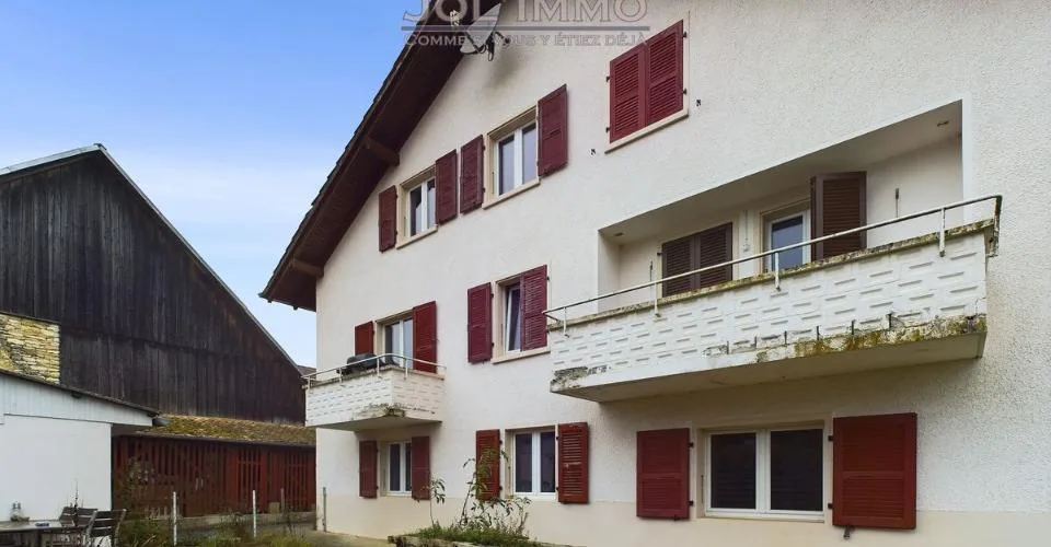 Grand immeuble de 3 appartements