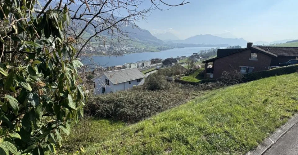 Bauland 908 m² dans un site fantastique et ensoleillé avec vue à Küssnacht SZ
