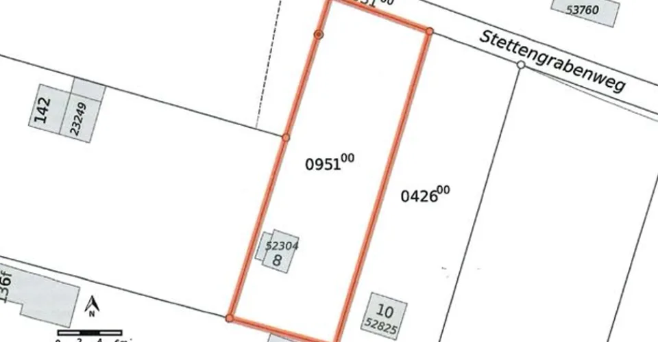 Bauland-Investment mit Weitblick  zwei Parzellen im Zukunftsquartier Stettenfeld, 4125 Riehen mit 1'751 m²