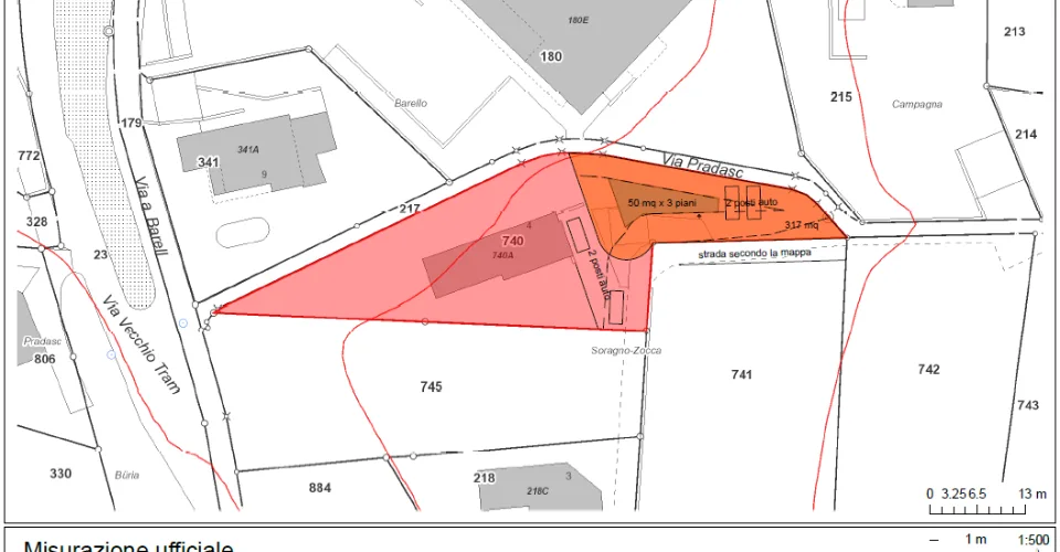 Terreno edificabile in vendita a Davesco-Soragno  Possibilità di residenza primaria o secondaria