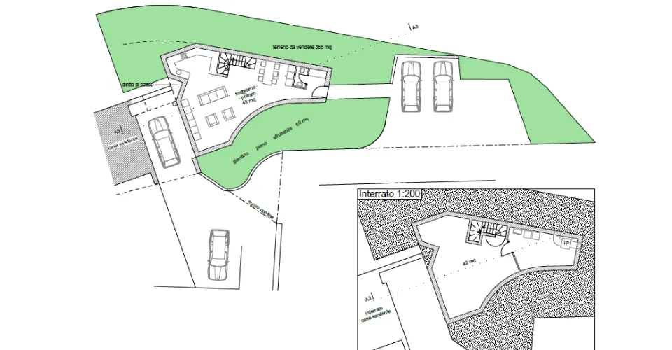 Terreno edificabile in vendita a Davesco-Soragno  Possibilità di residenza primaria o secondaria