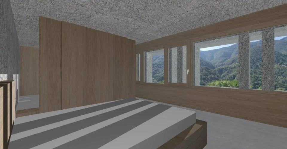 Terreno con progetto approvato Casa nel vigneto"
