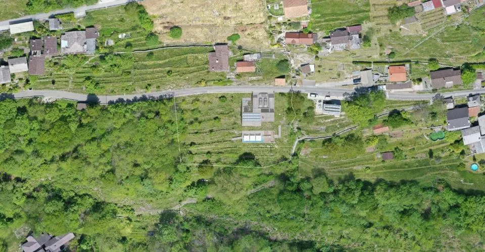 Terreno con progetto approvato Casa nel vigneto"