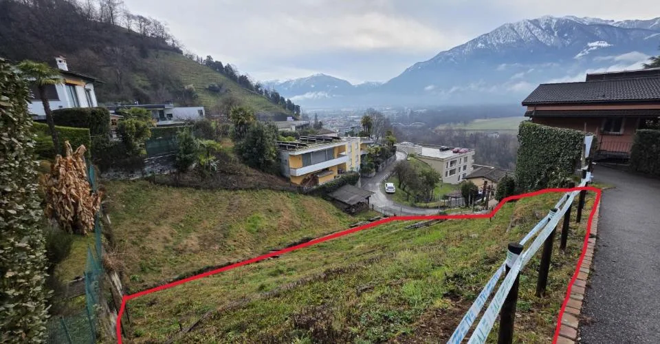 Elegante terreno edificabile vicino a servizi e trasporti, Gordola