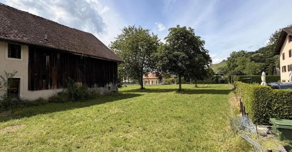 Terrain avec projet à vendre à Bex