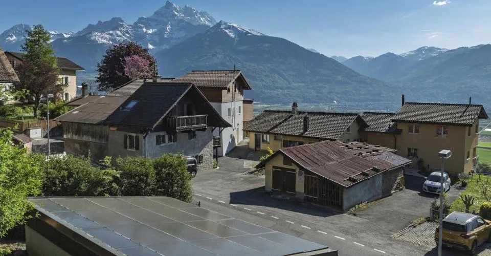 Antagnes - Ollon - Terrain à bâtir de 893 m2 avec couvert à voitures
