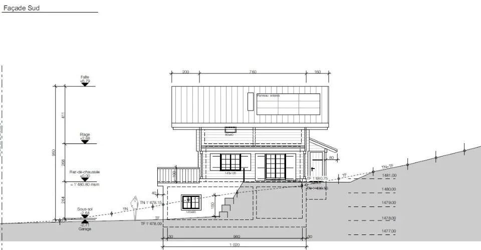 Terrain constructible 1'515 m2 aux Mosses
