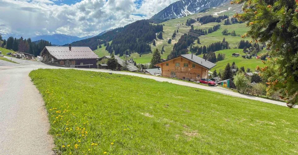 Terrain constructible 1'515 m2 aux Mosses