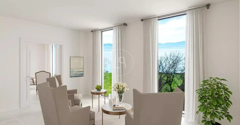 Superbe parcelle de 6 500 m2 pied dans l'eau, Rolle – photo 8 sur 12