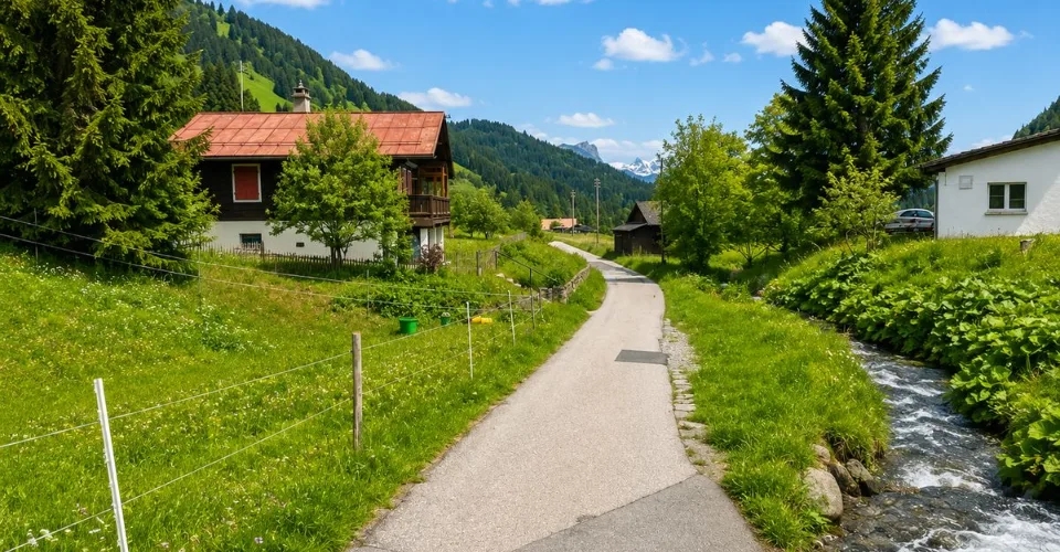Terrain à bâtir de 1582 m² au centre des Mosses - Ormont-Dessous (VD), Alpes vaudoises